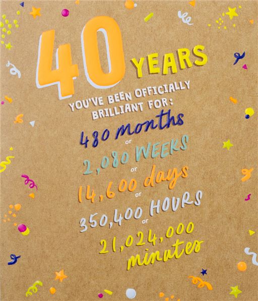 40TH