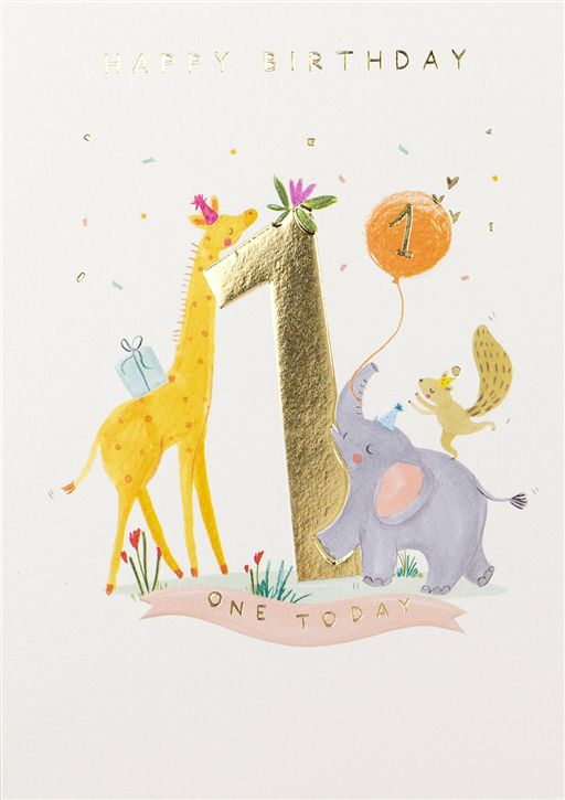 1ST BIRTHDAY ANIMALS