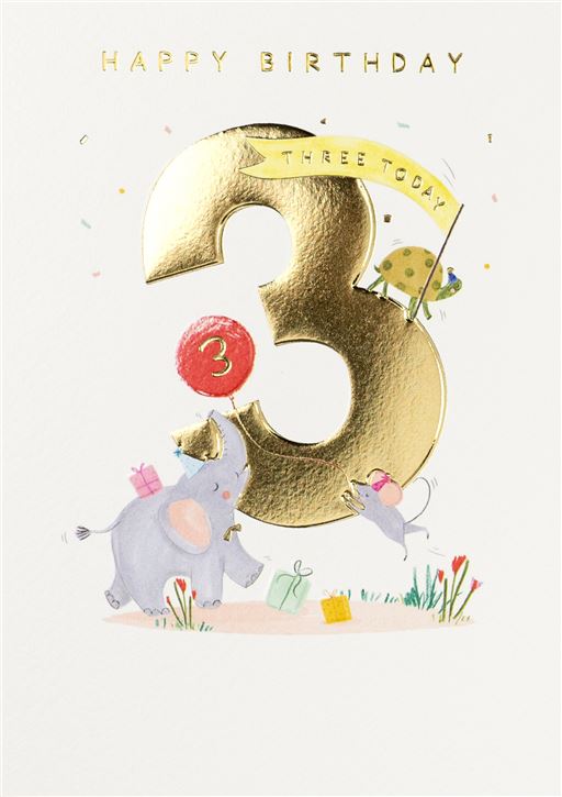 3RD BIRTHDAY ANIMALS