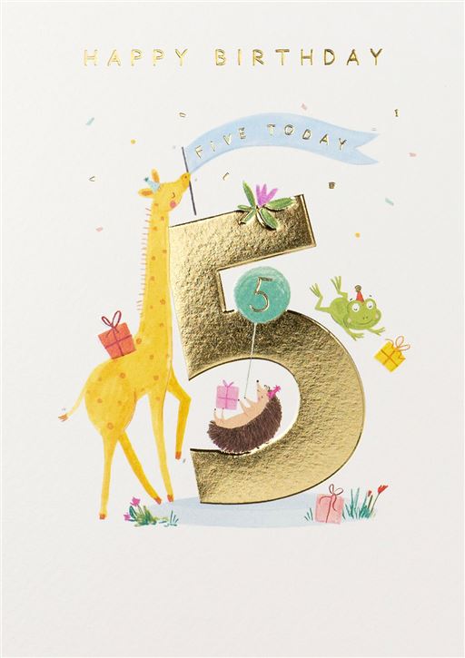 5TH BIRTHDAY ANIMALS