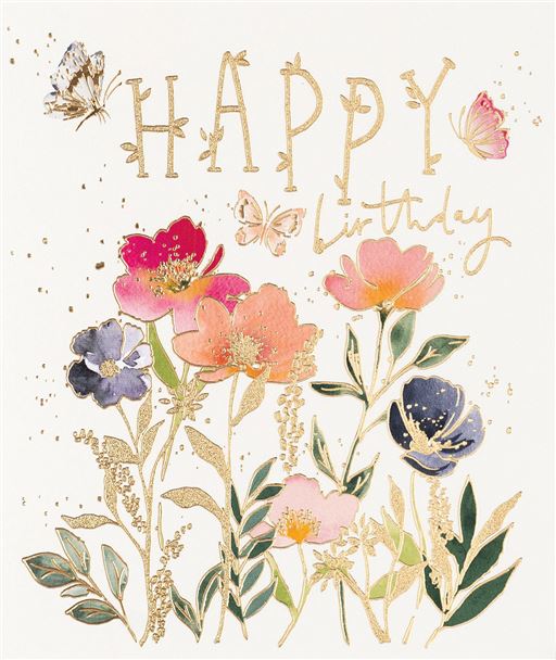 FLOWERS AND TYPE