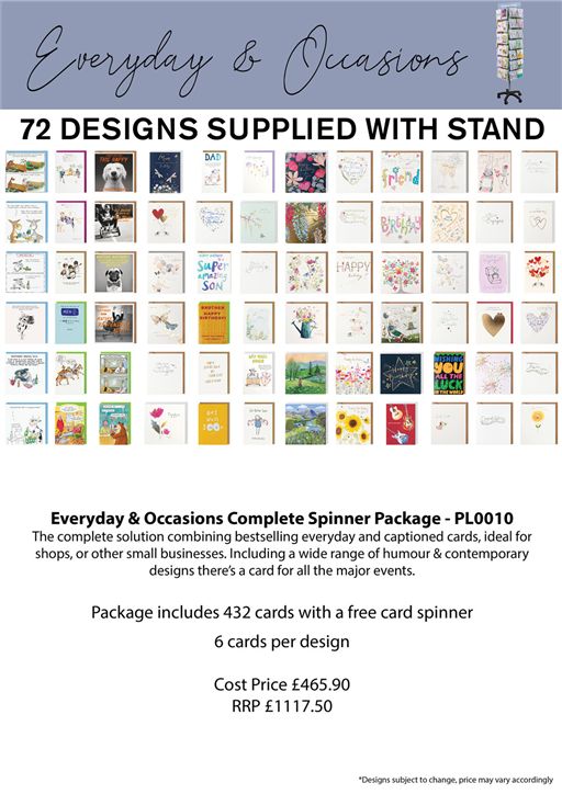 Everyday & Occasions 72 Spinner