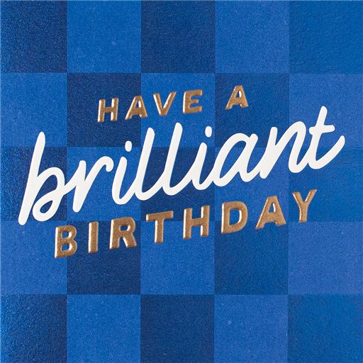 BRILLIANT BIRTHDAY