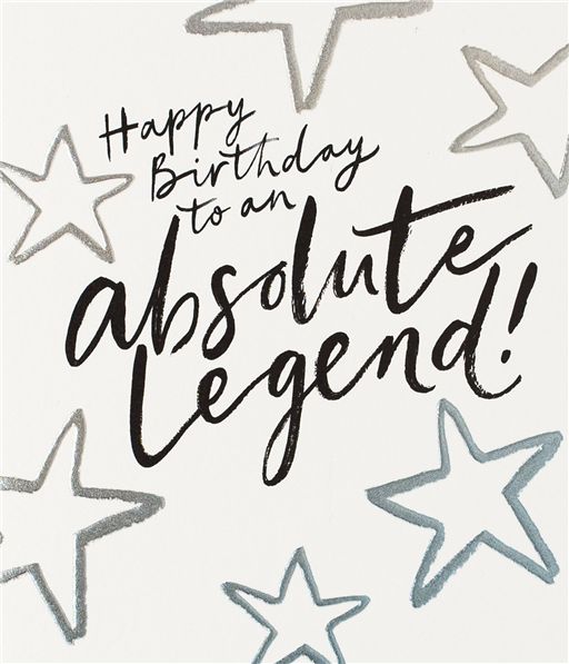 BIRTHDAY LEGEND