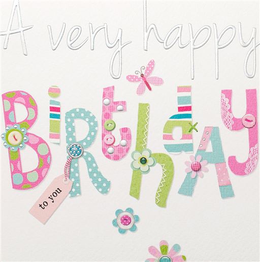 BIRTHDAY LETTERS