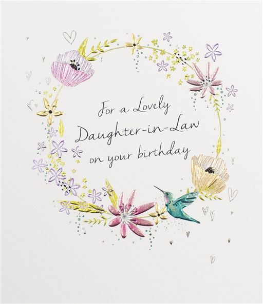 DAUGHTER-IN-LAW BIRTHDAY