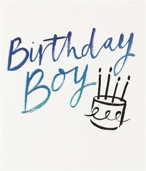 BIRTHDAY BOY