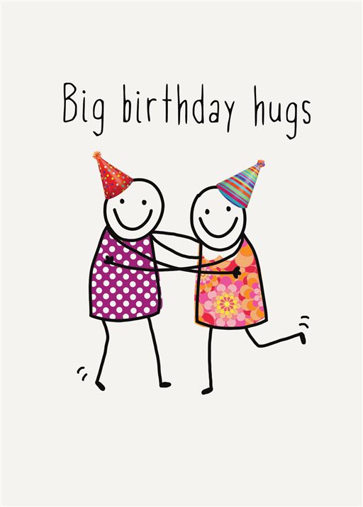 BIRTHDAY HUGS