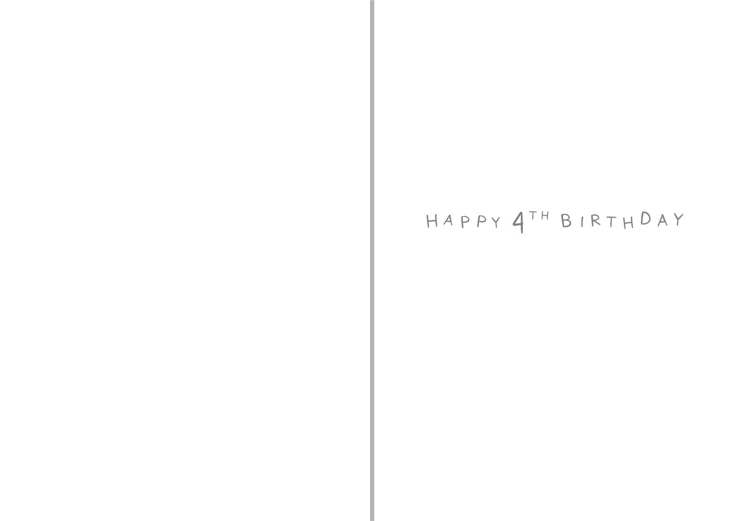 4TH BIRTHDAY ANIMALS