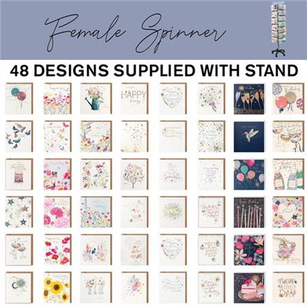 Female to Female Spinner ( 48 Designs )