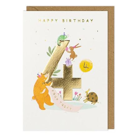 4TH BIRTHDAY ANIMALS