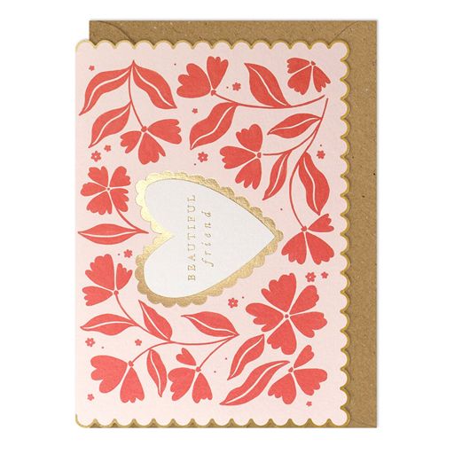 HEART AND FLOWERS