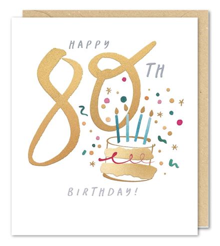 80TH BIRTHDAY