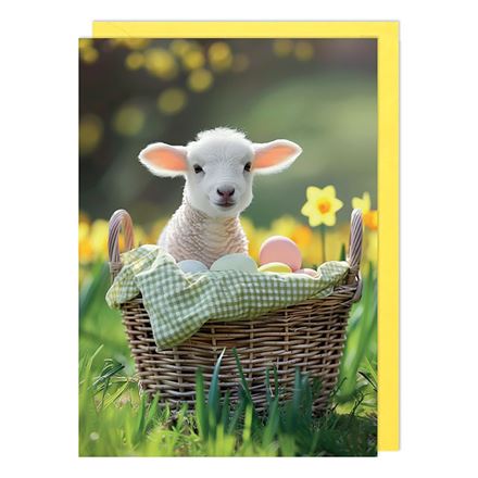 LAMB IN A BASKET