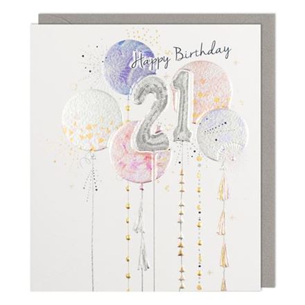 21ST BIRTHDAY BALLOONS