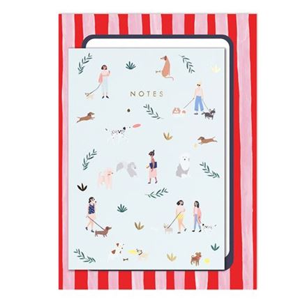 DOGS A5 NOTEBOOK 48 LEAVES