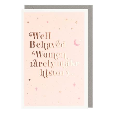 WELL BEHAVED WOMEN