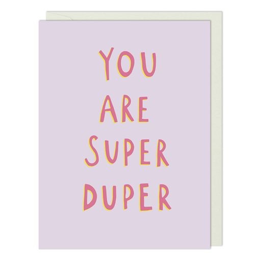 SUPER DUPER