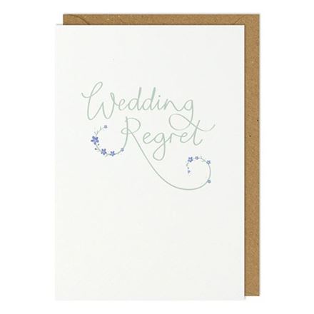 REGRET WEDDING