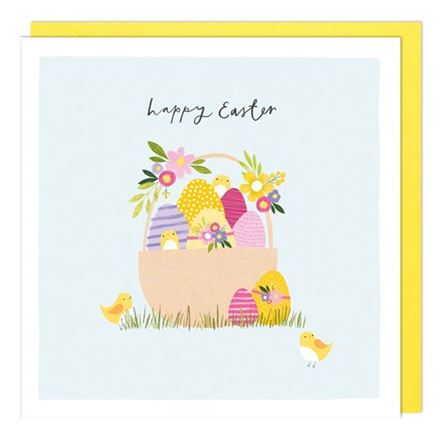 EASTER BASKET OF EGGS